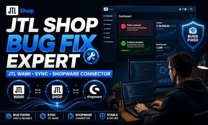 fix jtl shop errors jtl wawi sync errors and shopware connector issues