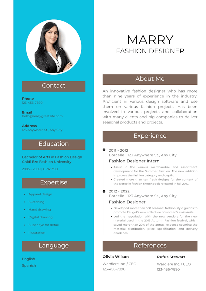 make professional cv resumes for job interview