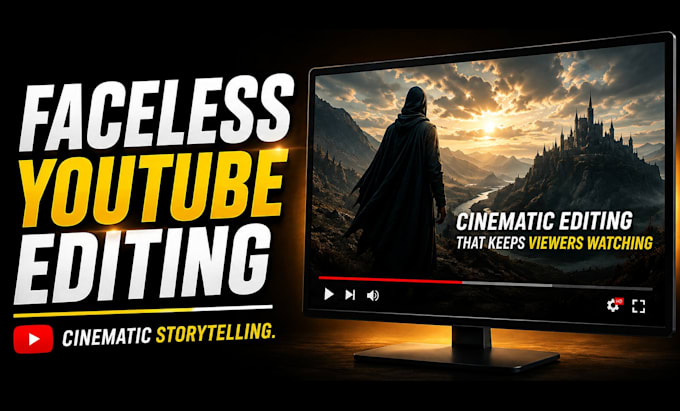 create engaging youtube faceless documentary videos