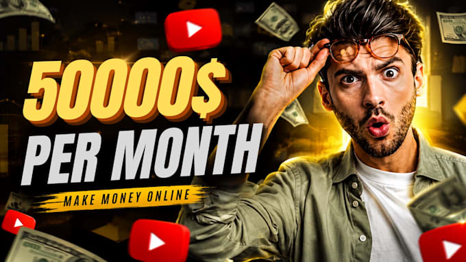 design professional youtube thumbnails and facebook graphics