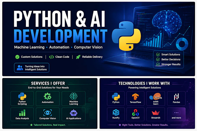 develop python scripts and automation solutions