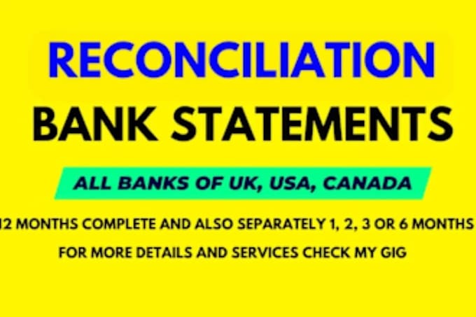 reconcile bank statement PDF to editable format