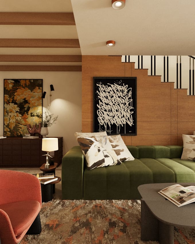 create photorealistic interior design 3d renderings