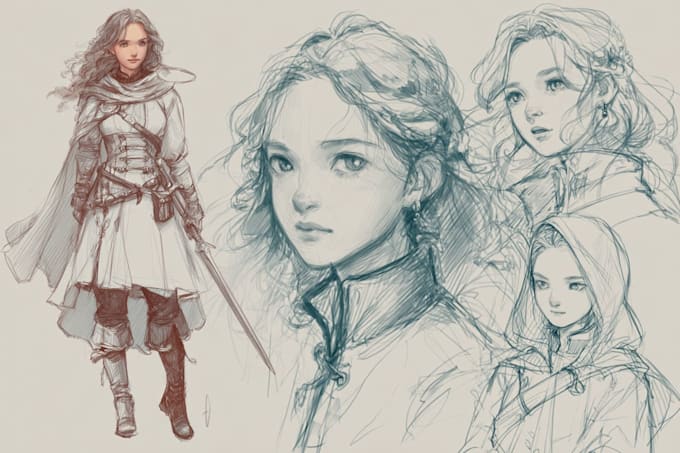be your digital sketch artist