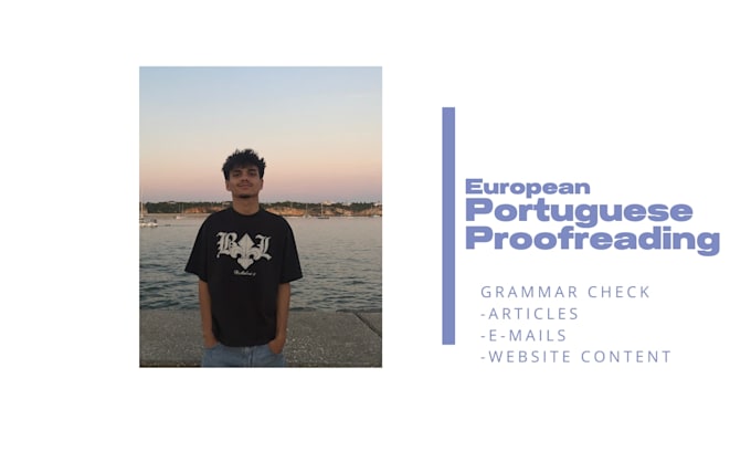 proofread and edit your european portuguese text
