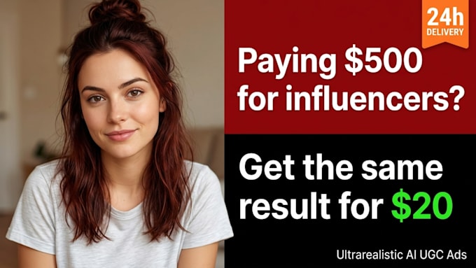 create ultrarealistic ai ugc video ads with fast 48h delivery