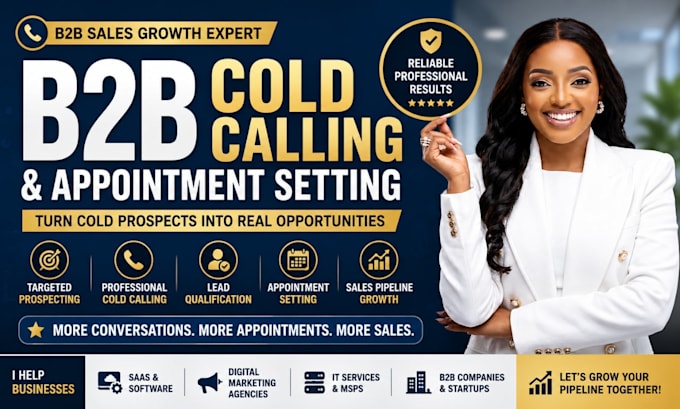 do b2b cold calling, lead generation and appointment setting
