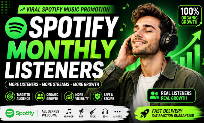 do viral spotify music promotion, spotify follower