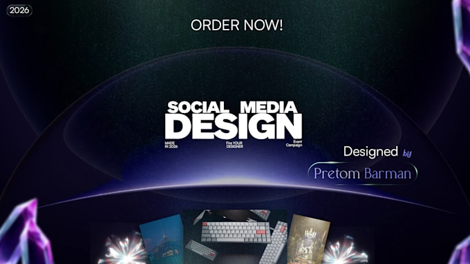 design event banner, poster or flyer for your business
