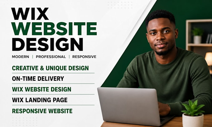 design, redesign, or customize a professional wix website