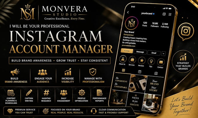 be your instagram account manager