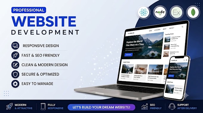 build a custom full stack web application
