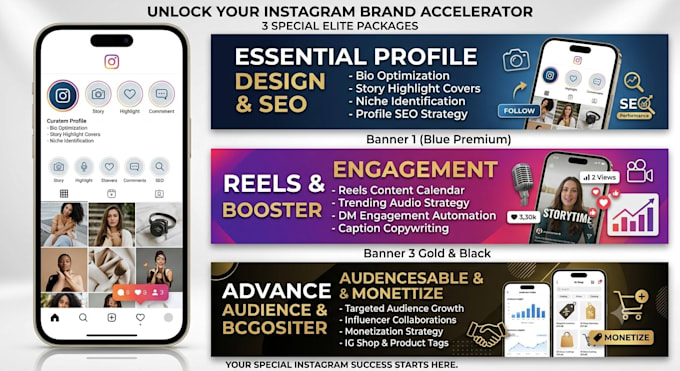 create and optimize a professional instagram business account