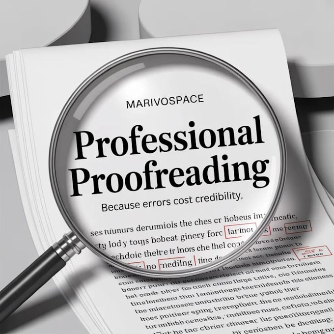 professionally proofread and edit