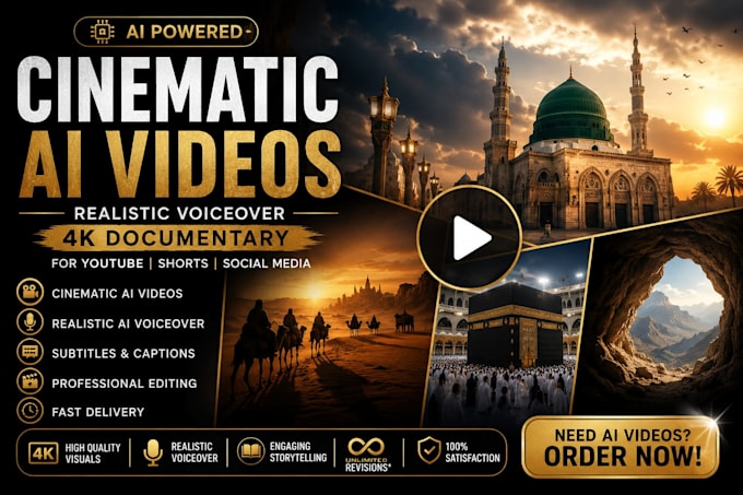 create cinematic ai videos with realistic voiceover