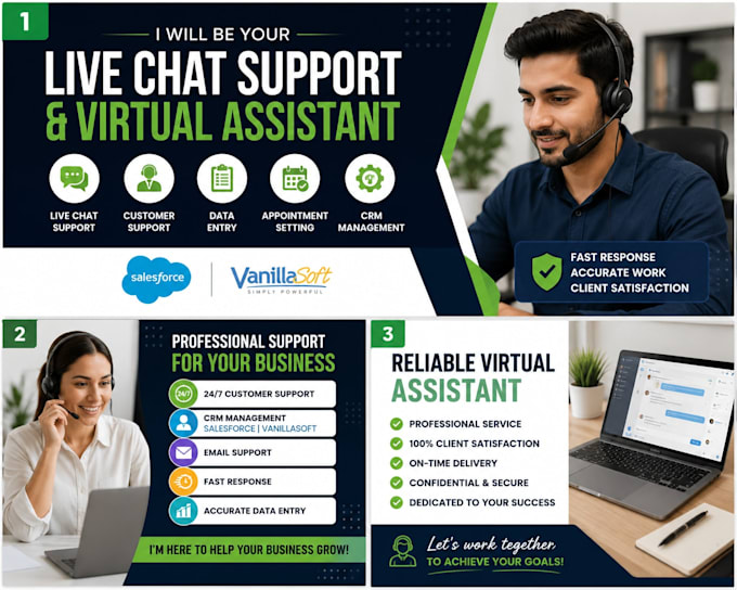 be your live chat support agent and virtual assistant