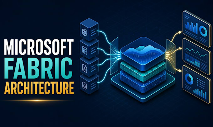 design microsoft fabric architecture, lakehouse and power bi solutions