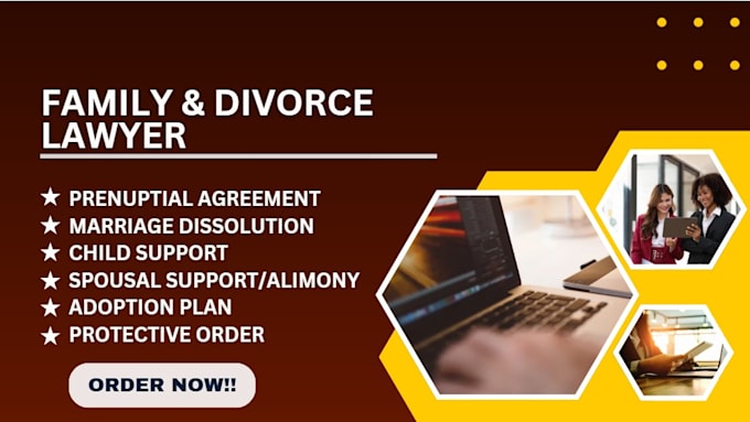 handle your divorce, separation, child support, and marriage law