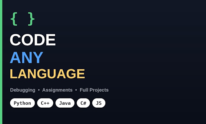 provide programming help and fix code in any language