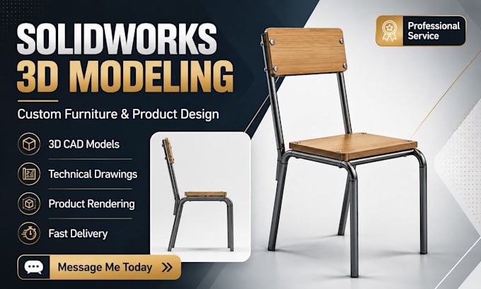 create solidworks 3d models and drawings
