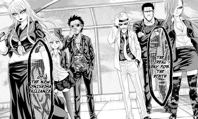 draw manga comic pages, webtoon art, and anime comic illustration