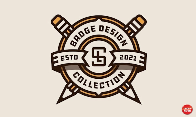 design a retro vintage badge logo design
