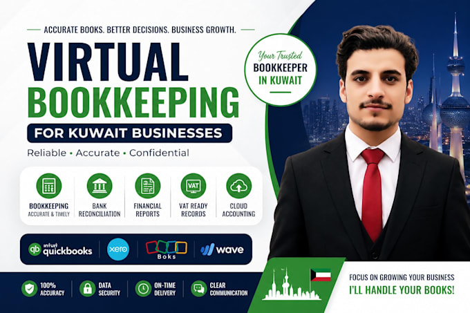 provide virtual bookkeeping for kuwait
