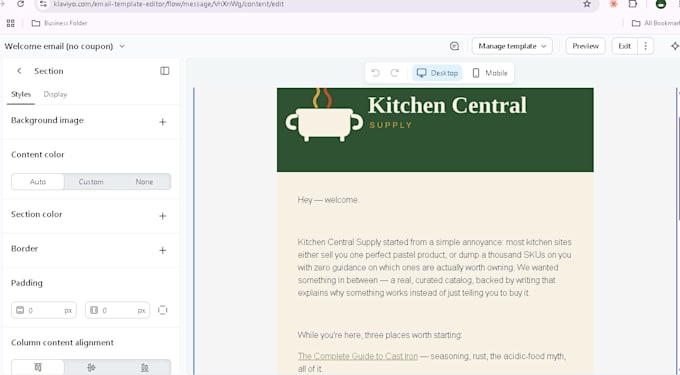 set up klaviyo email flows for your e commerce store