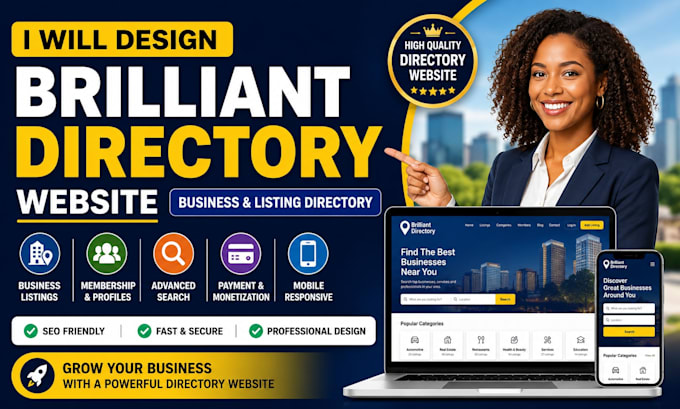 design brilliant directory website business directory listing directory