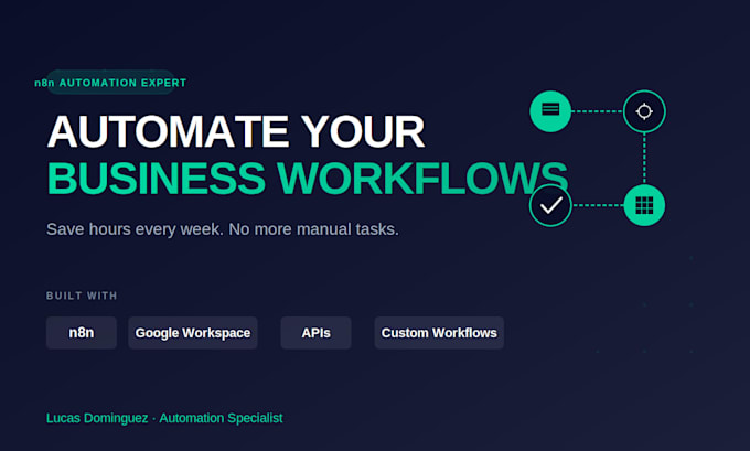 automate your business workflows with n8n