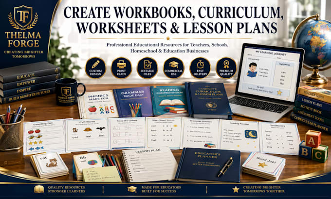 create workbook curriculum worksheets lesson plans and educational courses