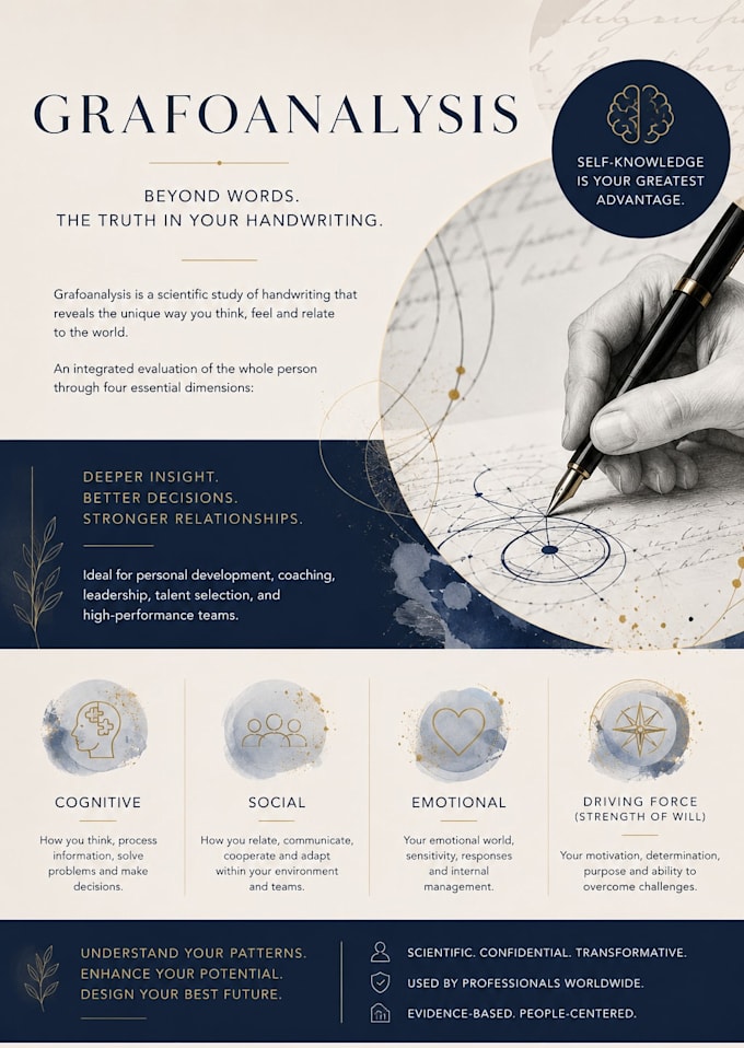 reveal your personality through graphology handwriting analysis