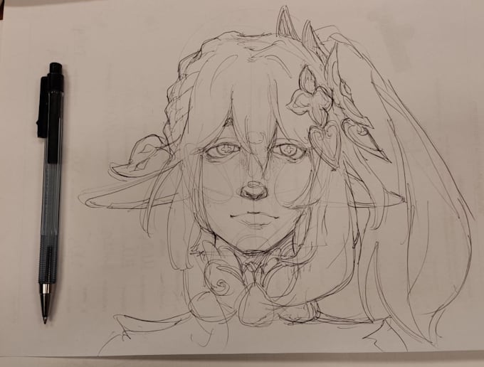 draw anyone in any style on paper or canvas