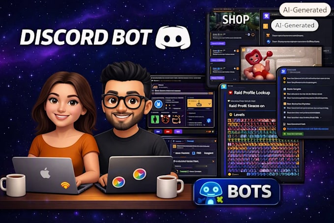 custom bots for discord, telegram, whatsapp