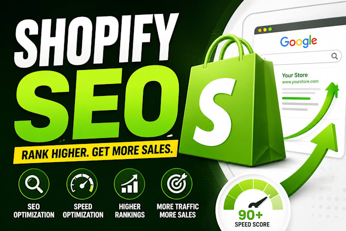 optimize shopify SEO and improve google rankings
