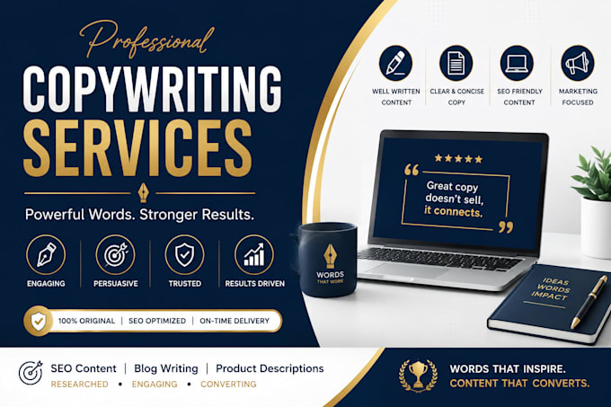 create persuasive copy for websites, blogs, and products