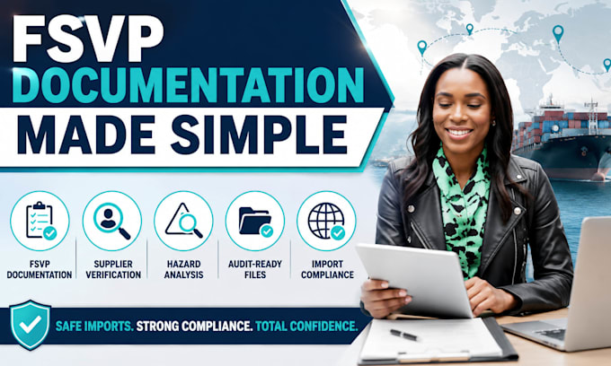create your complete fsvp documentation for fda compliance