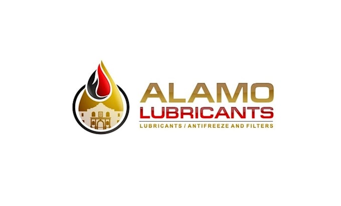 create a capturing industrial logo for alamo lubricants