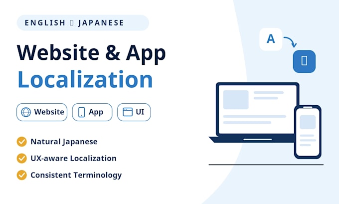 localize your website or app for japanese users
