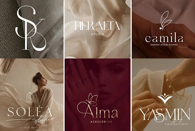 create a cosmetics, beauty, skincare, makeup logo