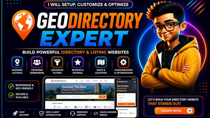 setup directory website, hivepress, voxel theme geodirectory