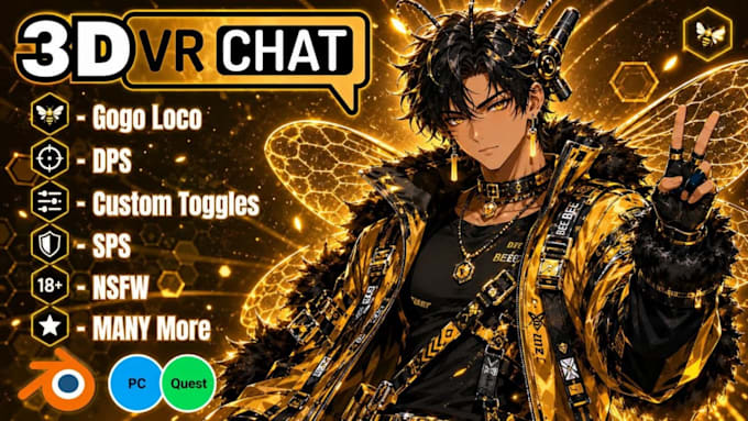 custom vr chat avatar vrc avatar furry vr chat avatar upload avatar to vr chat