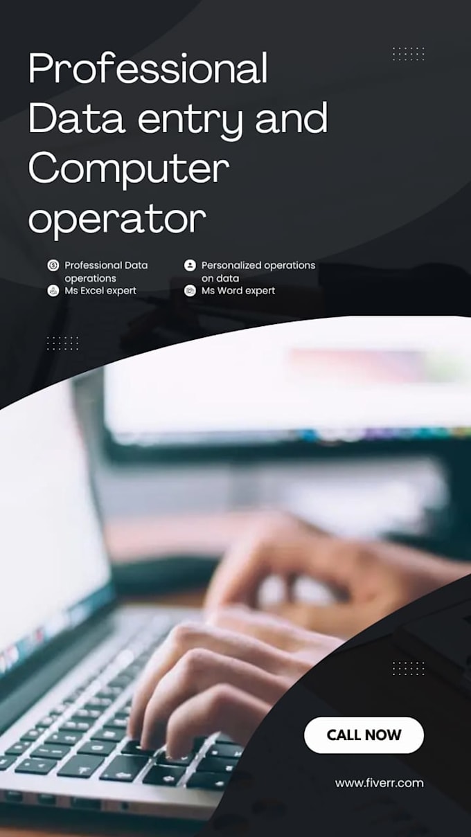 help with data entry ,data handling and computer operations