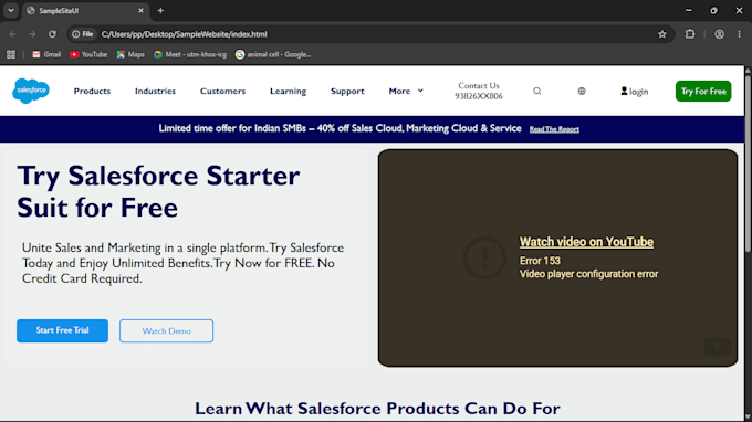 build a website from scratch