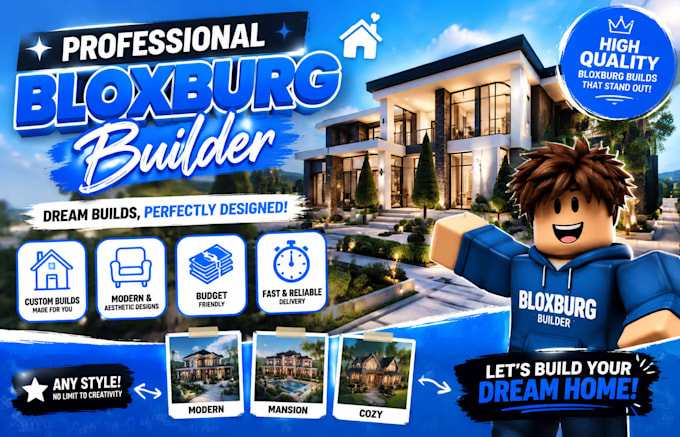 build aesthetic bloxburg house