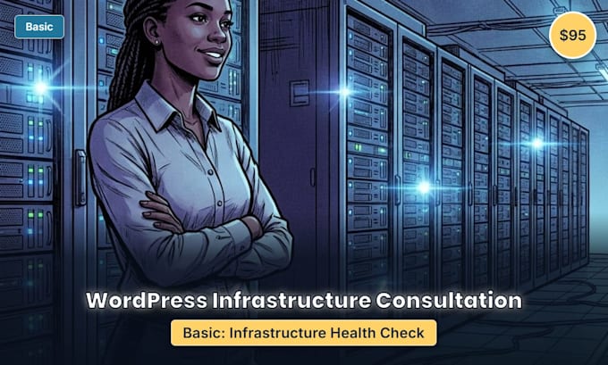 review your wordpress hosting, security, backups and speed