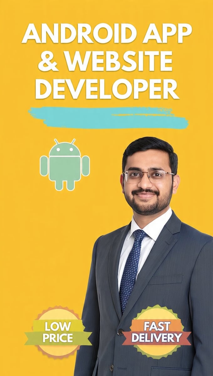 develop android app and website with backend