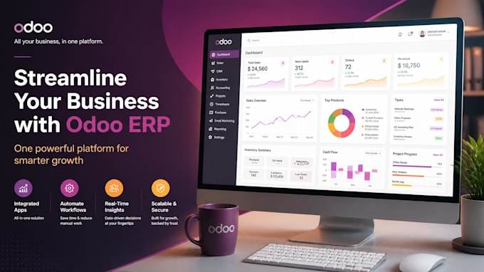 fix odoo bugs and develop custom odoo modules