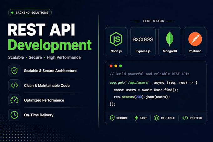 build rest apis using nodejs express and mongodb