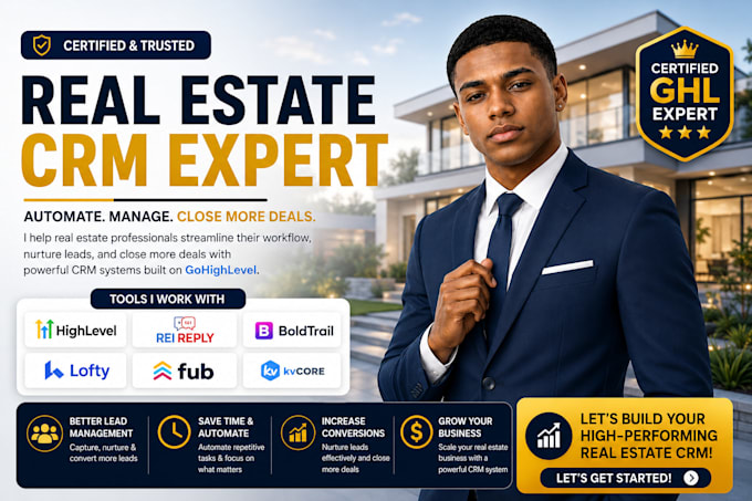 do real estate crm lofty crm, boldtrail, kvcore, gohighlevel, follow up boss